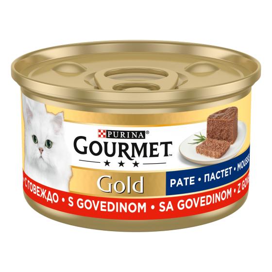 Hrana umeda pentru pisici Gourmet Gold, Mousse Vita, 85 g 85 Gr