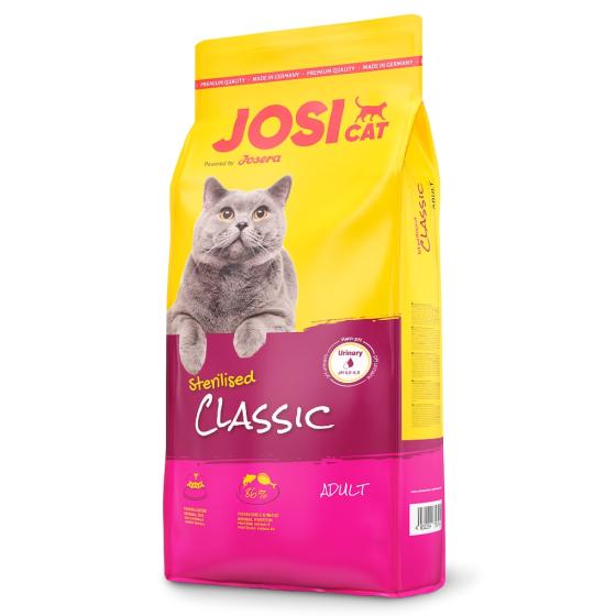 Hrana uscata pentru pisici Josera JosiCat Sterilised Classic, 10 Kg 10 Kg