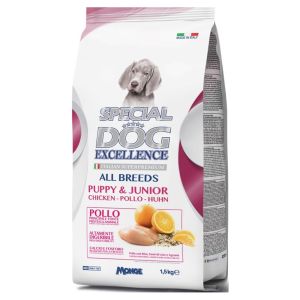 Hrana uscata pentru caini Special Dog Excellence, Junior, Pui, 1.5 Kg